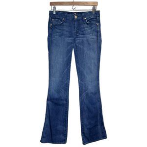 Jeans 7 For All Mankind Bootcut - Taille 27 Femme, Denim Délavé (occasion)